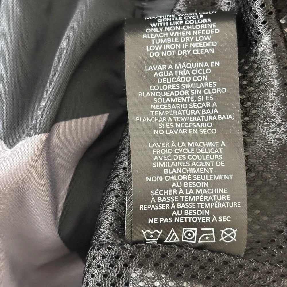 Members Only Jacket Mens Medium‎ Black Space Jam Tune Squad Hooded Windbreaker